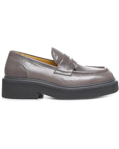Marni Shoes > flats > loafers - Gris