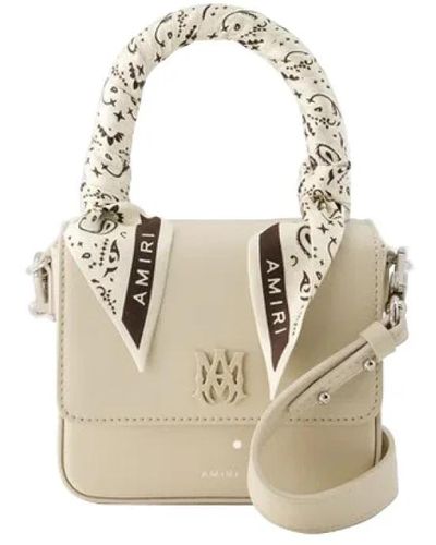 Amiri Cuoio handbags - Metallizzato