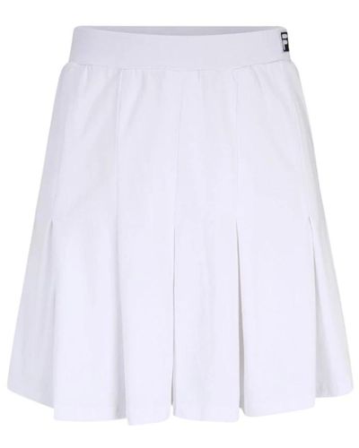 Fila Midi skirts - Blanco