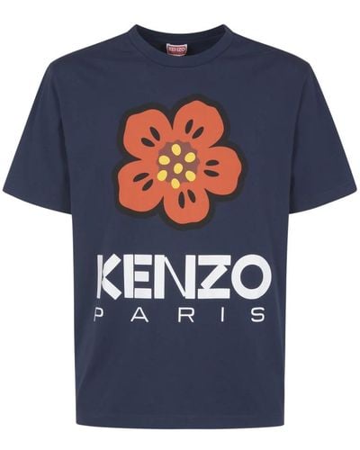KENZO Boke Flower T-shirt - Blue