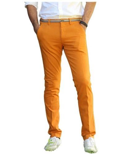 Mason's Pantaloni chino slim - Arancione