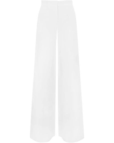 Max Mara Studio Wide trousers - Weiß