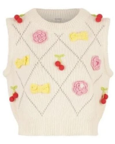 Manoush Knitwear > round-neck knitwear - Rose