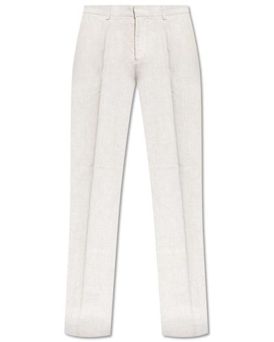 MISBHV Trousers > wide trousers - Blanc