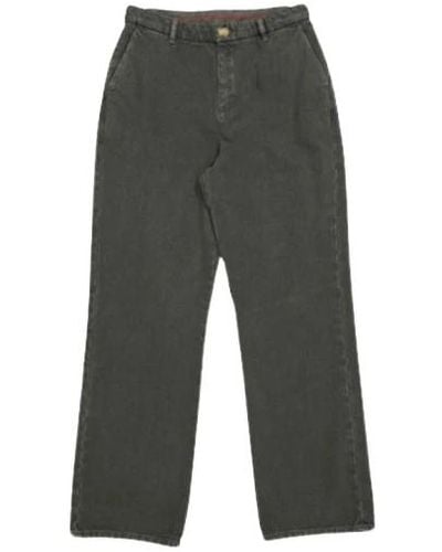 Leon & Harper Trousers > straight trousers - Gris