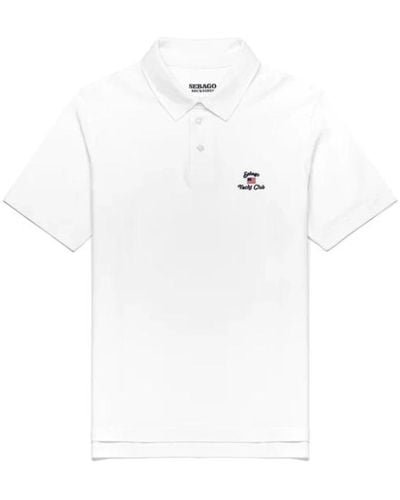 Sebago Polo Shirts - White