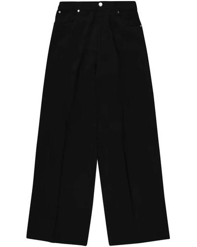 Cruna Wide Trousers - Black