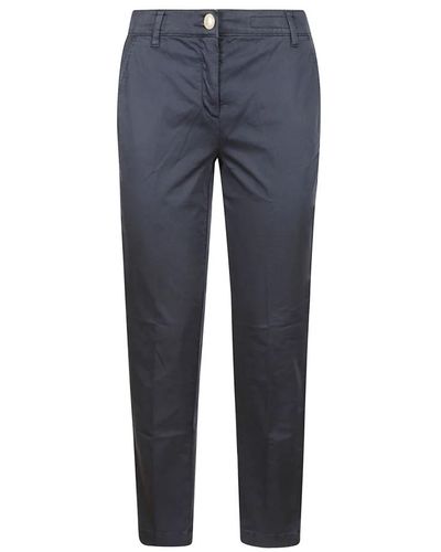 Hand Picked Trousers > chinos - Bleu