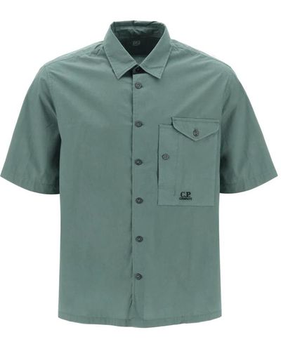 C.P. Company Short sleeve shirts - Grün