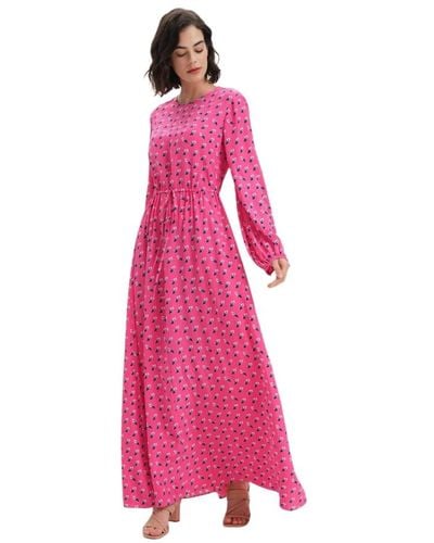 Diane von Furstenberg Kleider Fuchsia - Pink