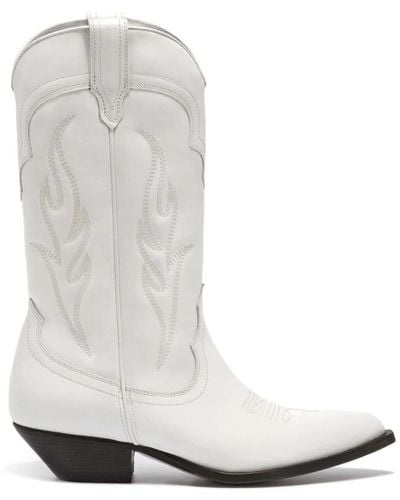 Sonora Boots Shoes > boots > cowboy boots - Blanc