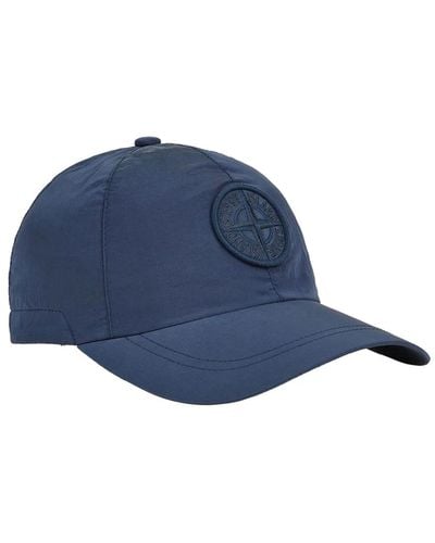 Stone Island Accessories > hats > caps - Bleu