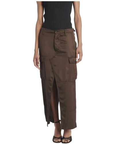 N°21 Maxi Skirts - Brown