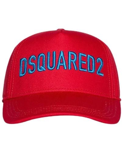 DSquared² Caps - Red