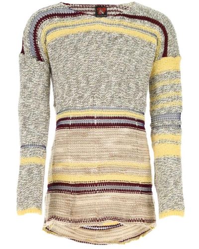 VITELLI Knitwear > round-neck knitwear - Gris