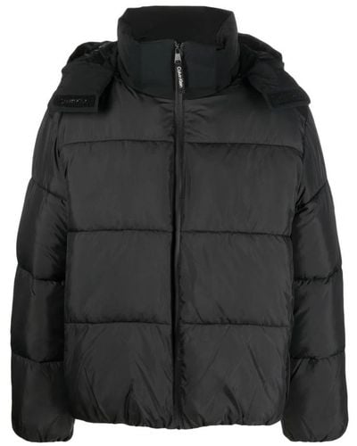Calvin Klein Winter Jackets - Black