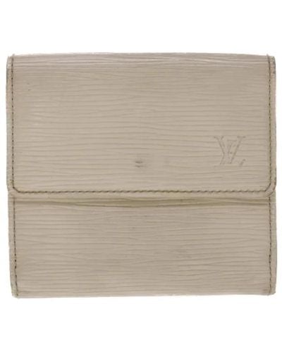 Louis Vuitton Portafoglio louis vuitton bianco in pelle usato - Neutro