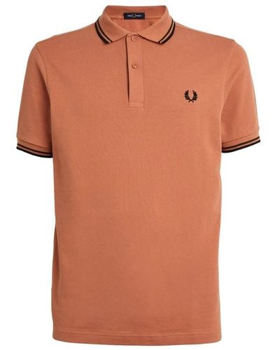Fred Perry Polo Shirts - Orange