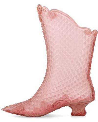 Y. Project Heeled Boots - Pink