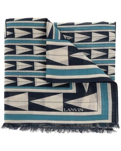 Lanvin Winter Scarves - Blue