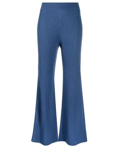 Ralph Lauren Wide Trousers - Blue