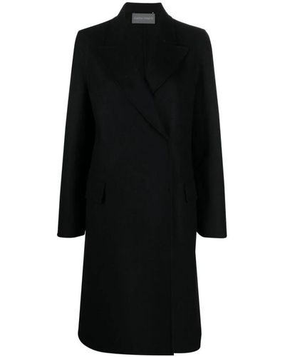 Alberta Ferretti Single-breasted coats - Negro