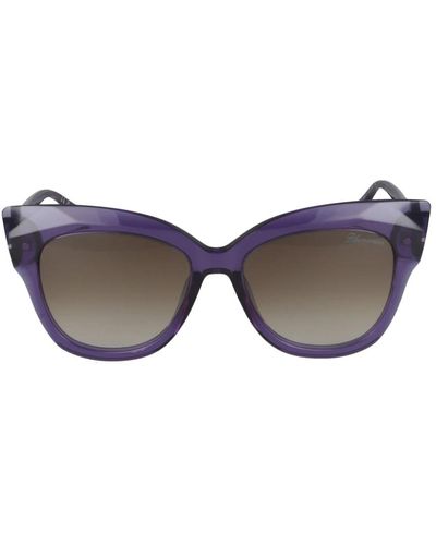 Blumarine Stylische sonnenbrille sbm833s - Lila