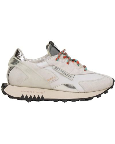 RUN OF Sneakers bianche sand - Bianco