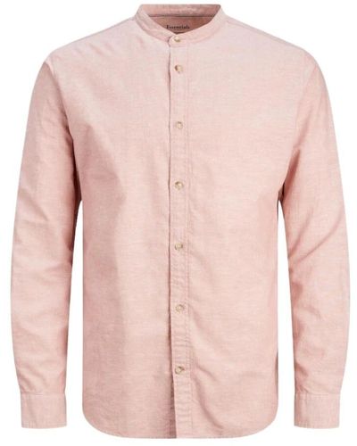 Jack & Jones Casual Shirts - Pink