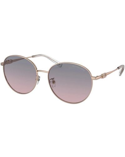 Michael Kors Alpine sonnenbrille pink clear gradient - Gelb