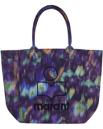 Isabel Marant Schicke accessoires einkaufstaschen - Lila