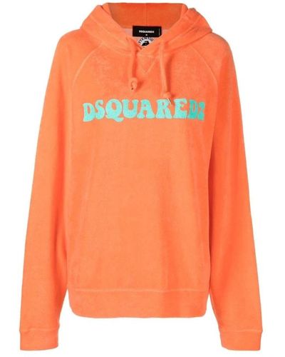 DSquared² Hoodies - Orange