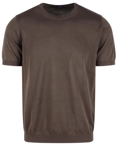 Drumohr T-Shirts - Brown