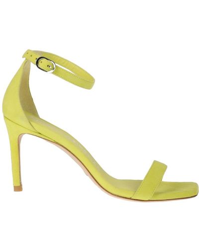 Stuart Weitzman High Heel Sandals - Yellow