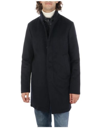DUNO Coats > single-breasted coats - Noir