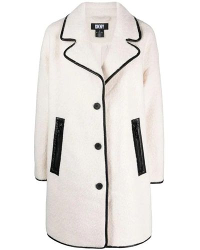DKNY Coats > single-breasted coats - Neutre