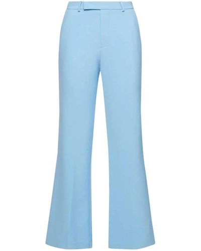 SIMONA CORSELLINI Wide Trousers - Blue