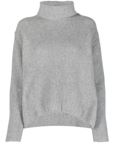 Pinko Sweaters estilizados para mujeres - Gris