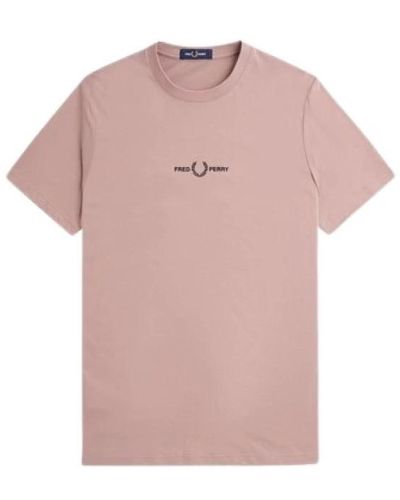 Fred Perry T-camicie - Rosa