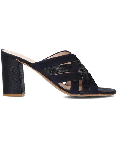 Stefano Lauran Shoes > heels > heeled mules - Bleu