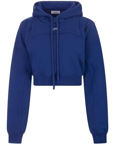 Off-White c/o Virgil Abloh Sweatshirts & hoodies > hoodies - Bleu