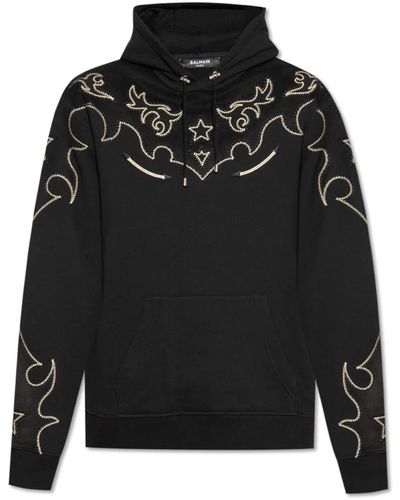 Balmain Sweatshirts & hoodies > hoodies - Noir