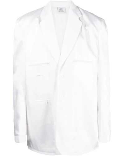 Vetements Jackets > blazers - Blanc