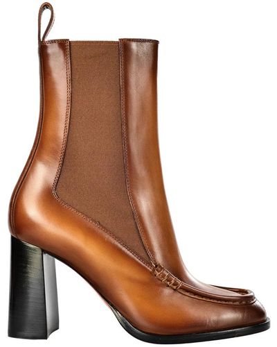 Santoni Heeled Boots - Brown