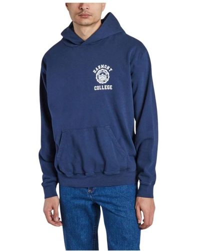 Harmony College emblem hoodie - Blau