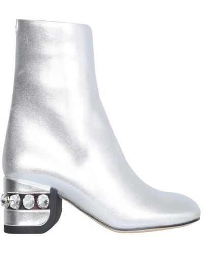 Nicholas Kirkwood Stiefel mit heeled - Weiß