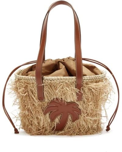 Palm Angels Shoulder Bags - Brown