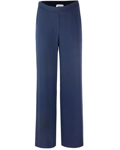 P.A.R.O.S.H. Straight Trousers - Blue