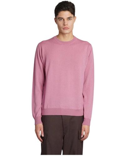 Mauro Grifoni Round-Neck Knitwear - Pink