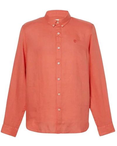 Timberland Shirts > casual shirts - Orange